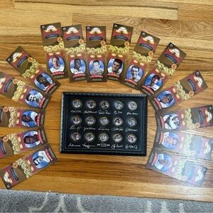 MLB Golden Legends - framed quarters collector’s set